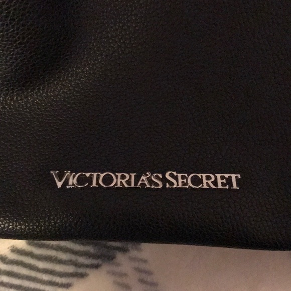 NWOT Black Victoria’s Secret backpack with fringe - Picture 4 of 5